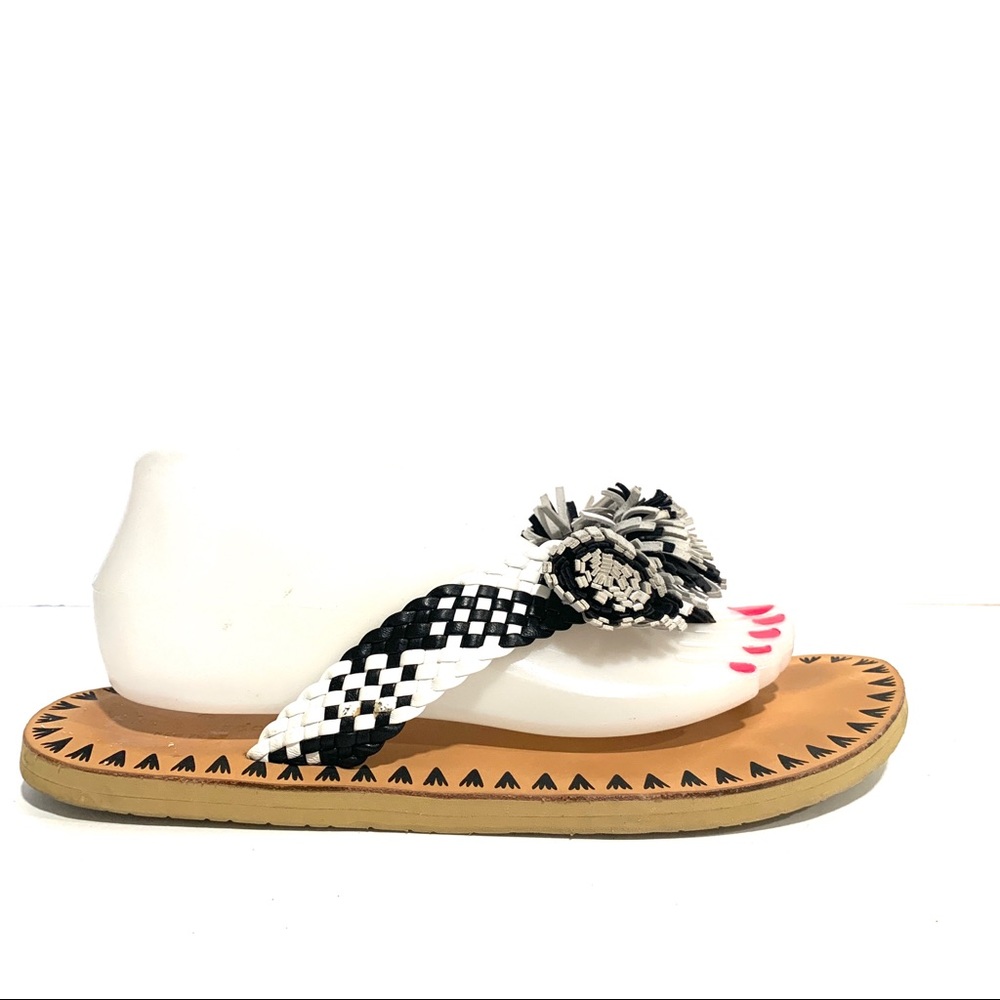 Kate Spade Idette Fringe Tassel Flip Flop Sandal - Picture 4 of 11